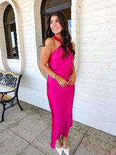 Load image into Gallery viewer, Sweet Like You Magenta Midi Dress