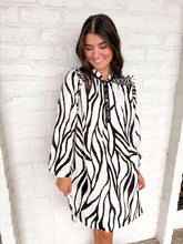 Load image into Gallery viewer, Replacements Welcomed Black Dress