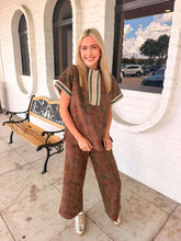 Load image into Gallery viewer, Darling Dream Brown Pant Set