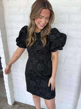 Load image into Gallery viewer, Let The Music Play Black Dress