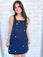 Load image into Gallery viewer, Mirror Looks Navy Dress