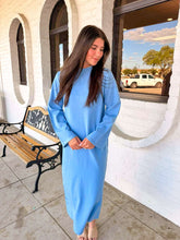 Load image into Gallery viewer, Out Of The Ordinary Blue Dress