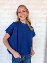 Load image into Gallery viewer, Here When Needed Light Navy Top