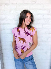 Load image into Gallery viewer, THML The Mighty Pink Jungle Top