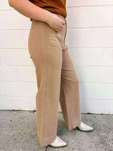 Load image into Gallery viewer, City Streets Camel Scallop Pants