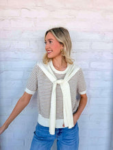 Load image into Gallery viewer, Poised Goodness Ivory Top