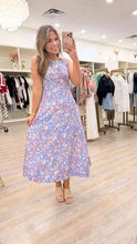 Load image into Gallery viewer, By The Seashore Blue Dress