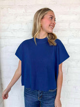 Load image into Gallery viewer, Here When Needed Light Navy Top