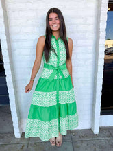 Load image into Gallery viewer, Lovely Spring Day Green Dress