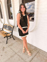 Load image into Gallery viewer, Little Bit Of Love Black Skort Set