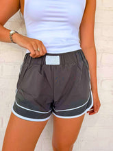 Load image into Gallery viewer, Easy Breezy Ash Grey Athletic Shorts