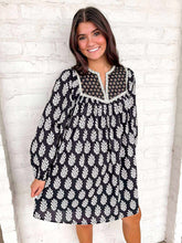 Load image into Gallery viewer, Across The Coast Black Dress