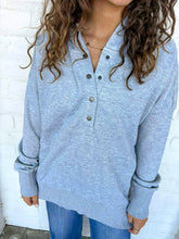 Load image into Gallery viewer, Basic Love Heather Grey Hoodie