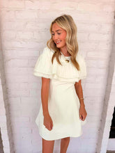 Load image into Gallery viewer, Looks Good On You White Dress