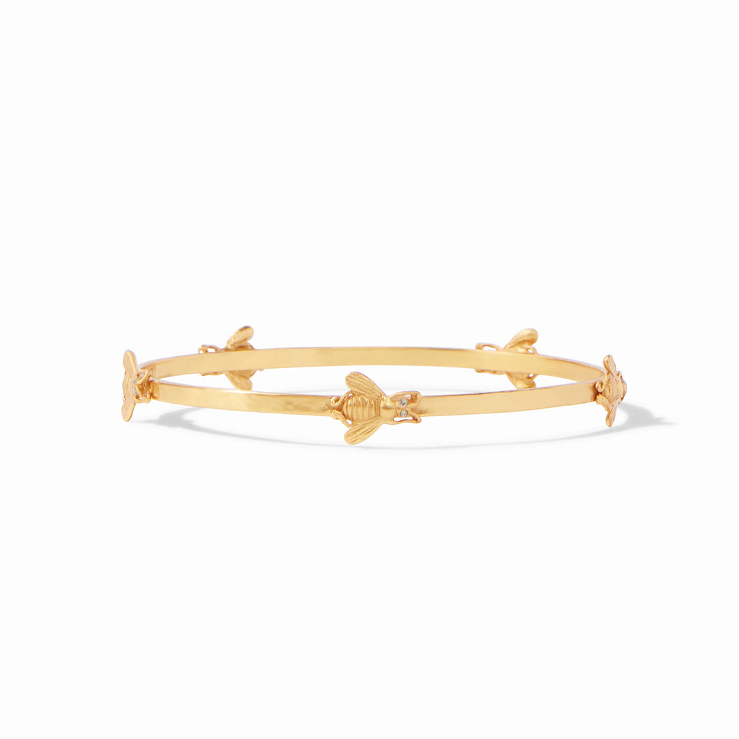 Julie Vos Gold Bee Bangle