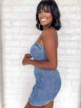 Load image into Gallery viewer, Priority Decisions Denim Dress