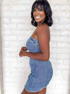 Priority Decisions Denim Dress