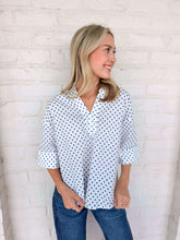 Load image into Gallery viewer, Remember Me Tomorrow Blue Top