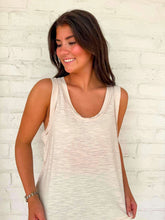 Load image into Gallery viewer, Coffee Run Sand Beige Tank