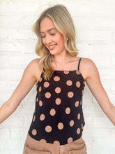 Load image into Gallery viewer, The Dottie Black Top