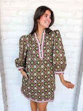 Load image into Gallery viewer, The Everleigh Olive Dress