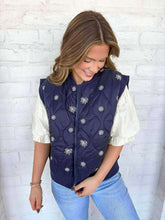 Load image into Gallery viewer, Keep Me Warm Navy Vests