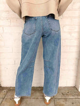 Load image into Gallery viewer, Reaching For More High Rise Barrel Denim