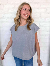 Load image into Gallery viewer, First To Know Grey Sweater Vest