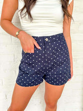 Load image into Gallery viewer, Summer Nights Navy Shorts