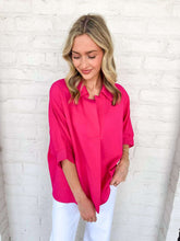 Load image into Gallery viewer, Easy For The Road Hot Pink Top