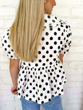 Load image into Gallery viewer, Embrace The Change Polka Dot Top