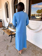 Load image into Gallery viewer, Out Of The Ordinary Blue Dress