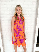 Load image into Gallery viewer, Vacation Time Orange Dress