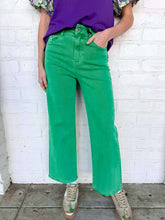 Load image into Gallery viewer, Days Ahead Green Denim Jean