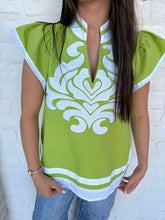 Load image into Gallery viewer, Confidence Unlocked Lime Green Top