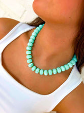 Load image into Gallery viewer, Large Mint Bead Necklace