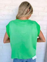 Load image into Gallery viewer, Want You Back Green Top