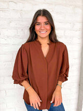 Load image into Gallery viewer, Anything and Everything Mocha Top