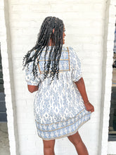 Load image into Gallery viewer, Check For More Blue Dress
