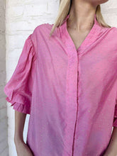 Load image into Gallery viewer, Show You Care Pink Rhinestone Top