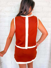 Load image into Gallery viewer, Little Bit Of Love Rust Skort Set