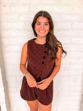 Load image into Gallery viewer, Stay With Me Brown Polka Dot Set