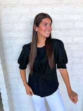 Load image into Gallery viewer, Stay Tuned Black Top