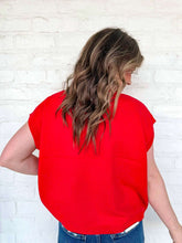 Load image into Gallery viewer, First To Know Ruby Sweater Vest