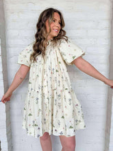 Load image into Gallery viewer, Flower Fields Cream Dress