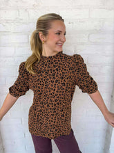 Load image into Gallery viewer, THML Cheetah Girls Brown Top