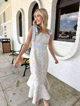 Load image into Gallery viewer, Light The Way Blue Midi Dress
