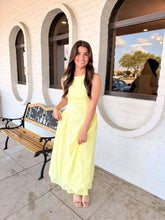 Load image into Gallery viewer, THML Down To The Best Yellow Dress