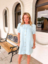 Load image into Gallery viewer, Elegant Gaze Blue Dress