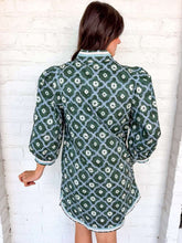 Load image into Gallery viewer, The Everleigh Pine Dress